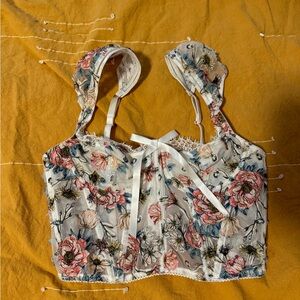 victorias secret corset top